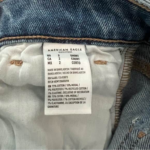 American Eagle Ankle Cut Button Fly Stretch Jeans - Picture 4 of 9
